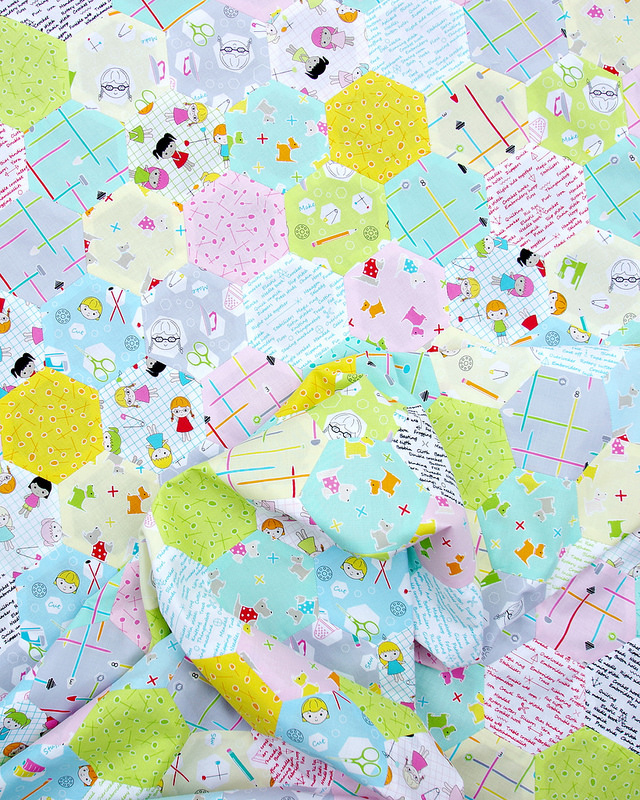 Sewing School Hexagon Quilt Red Pepper Quilts Bloglovin’